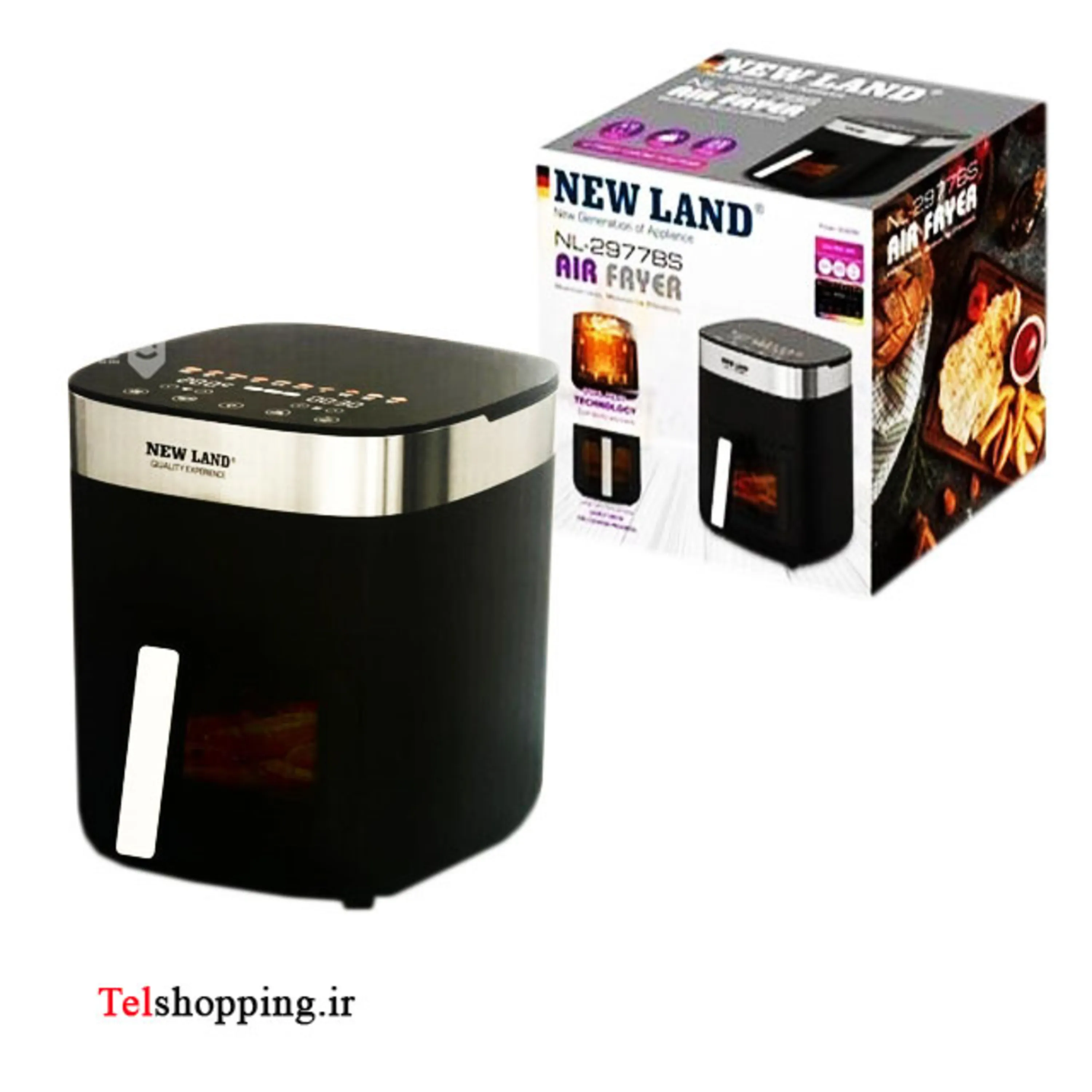 سرخ کن بدون روغن نیولند NL2977BS